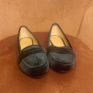 Zara Turquoise Flats